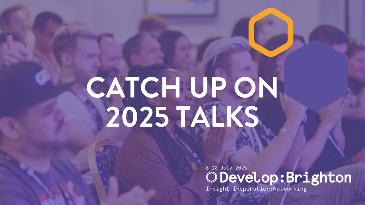 developconf's tweet image. Missed one of the talks you were itching to see at Develop:Brighton 2025? If you purchased a pass for this year's conference, you will have received access to the full programme of 2025 talks on the ReAttendance platform.
So what are you waiting for? Dive into them today!…