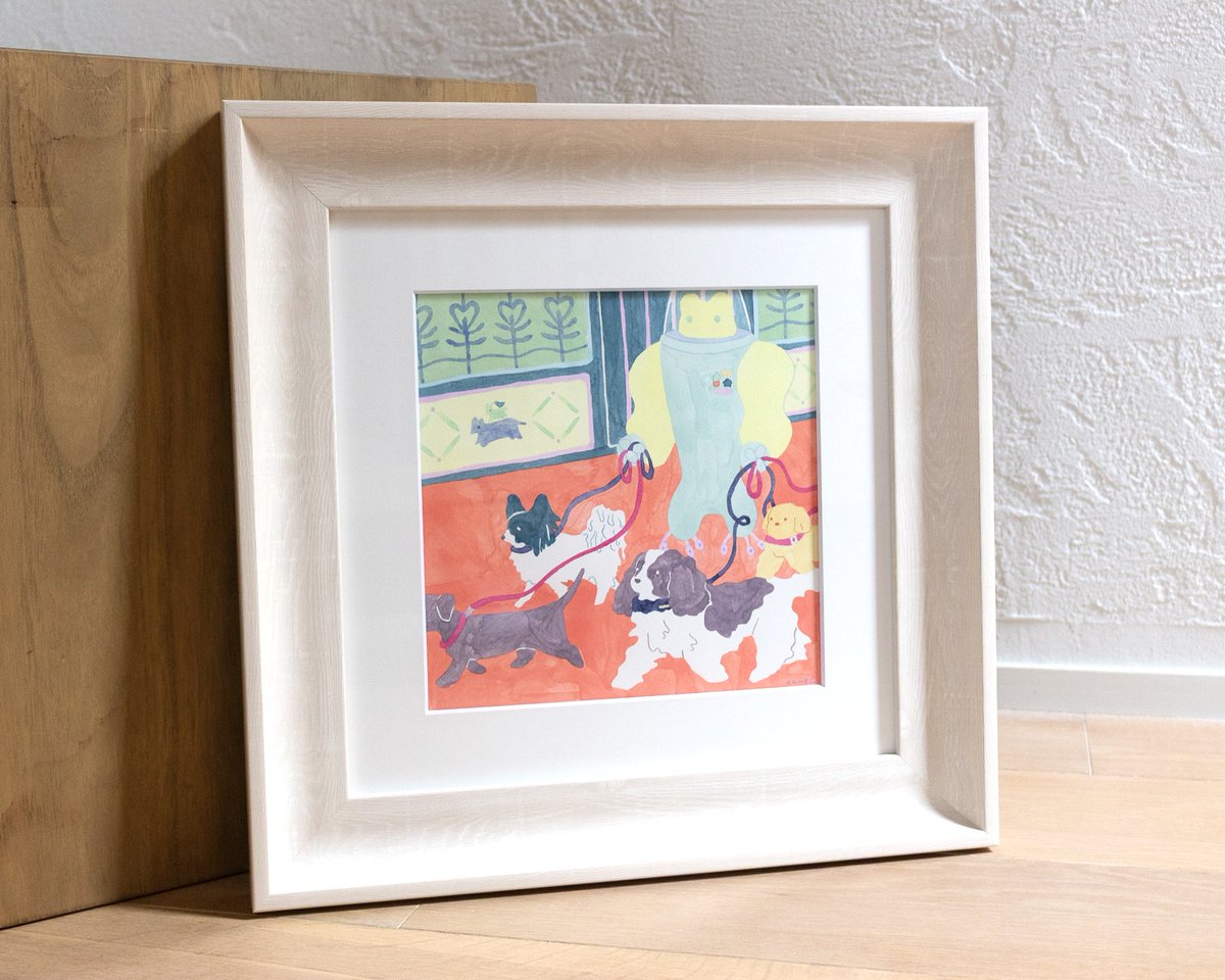evkvmva's tweet photo. グループ展「犬だらけ」で出展した絵の販売をスタートしました🌻

販売期間: 2025/7/18 20:00〜2025/8/18 20:00
※額装作品のみ販売期間が設けられています

URL:https://t.co/hhZo3uAg7Y https://t.co/cu7E4AkF9a