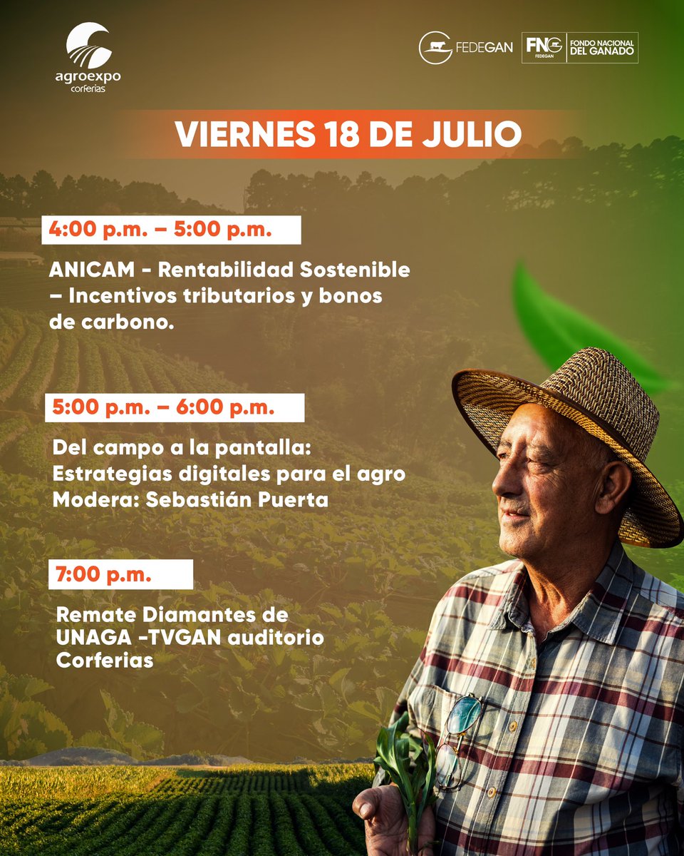 jflafaurie's tweet photo. #OrgullosamenteGanaderos #AEstaHora 

Se acerca el final de @AgroexpoCol 2025 y el Pabellón 4 de #FEDEGÁN tiene muchas cosas para ofrecer a los visitantes.

Ya miles han asistido a las conferencias, lo han recorrido y han degustado la carne y los derivados lácteos que se producen en el campo colombiano.

¡Los esperamos!

@Fedegan 
@CorferiasBogota 
#LlegamosATrabajar 
#AgroExpo2025