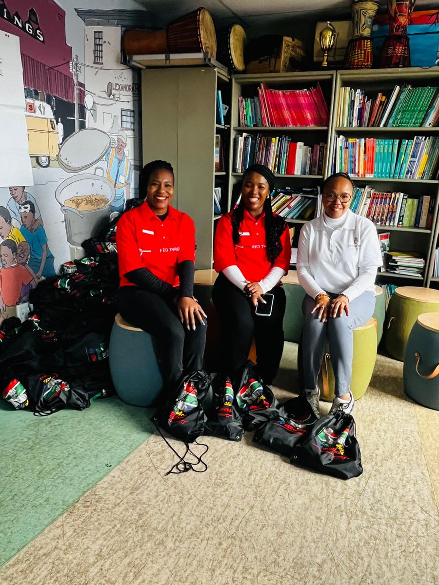 Thank you @RedefineProp for your hands-on support at our Alex Centre this #MandelaDay. Real change takes root when we work together — and you showed up for our youth in a big way. #AfrikaTikkun #67Minutes