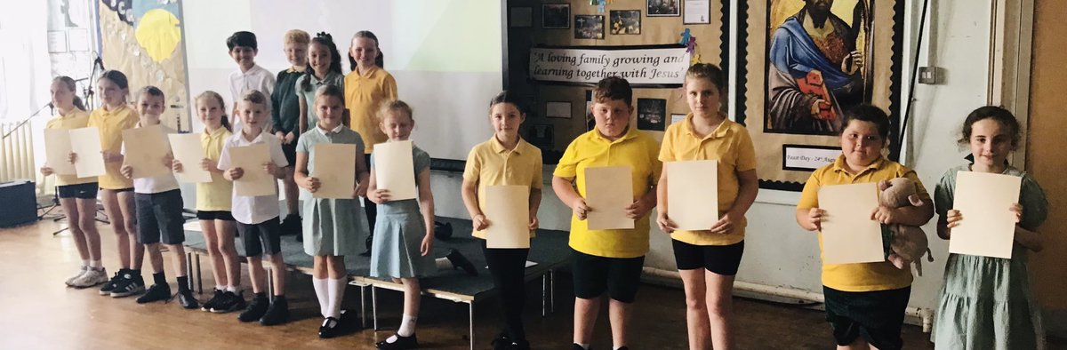 Well done to our winning house captains for the year (St Patrick’s). Also congratulations to the pupils who represented us at the Star of Rainhill awards and the Paul Delaney poetry events - we are blown away by your gifts and talents . 💚💛