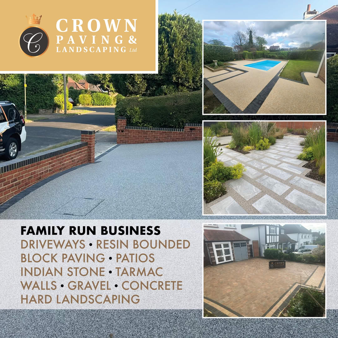 ✅ Looking to transform the look of your driveway and wondering what a new driveway could cost? Crown Paving can provide a quote in moments, via our online dynamic form. Or please give us a call ☎️ today 0208 485 7638.

🙌 Click here to find out more: crownpaving.co.uk