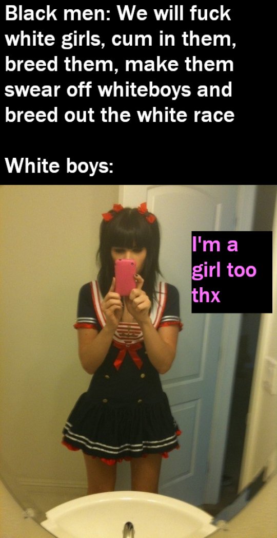 WhiteBois when they are asked to compete with Black Men 😆♠️🖤