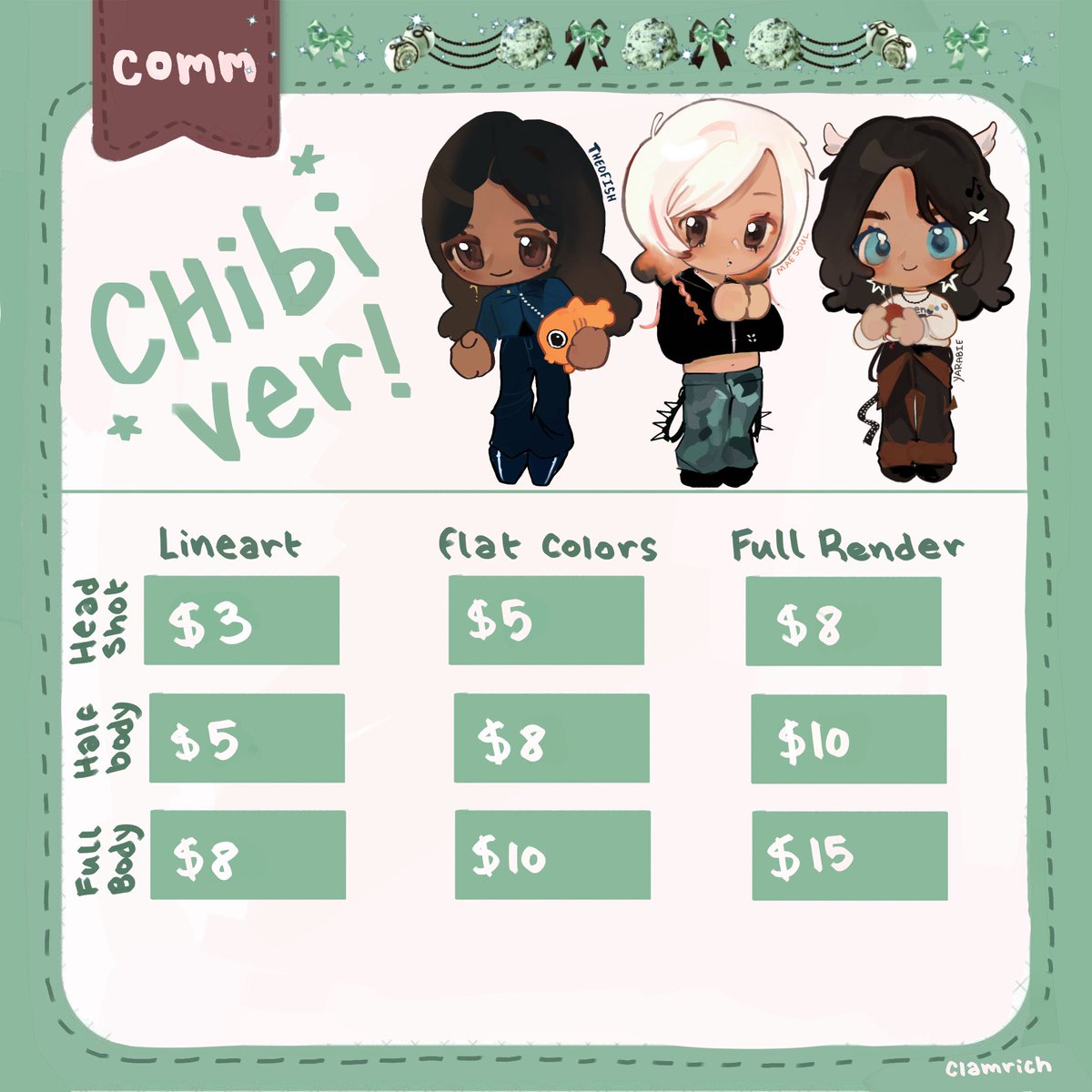 clamrich's tweet photo. COMMS OPEN!!! URGENTTT PLS DM ME!!!! https://t.co/ZJTygVKdJD