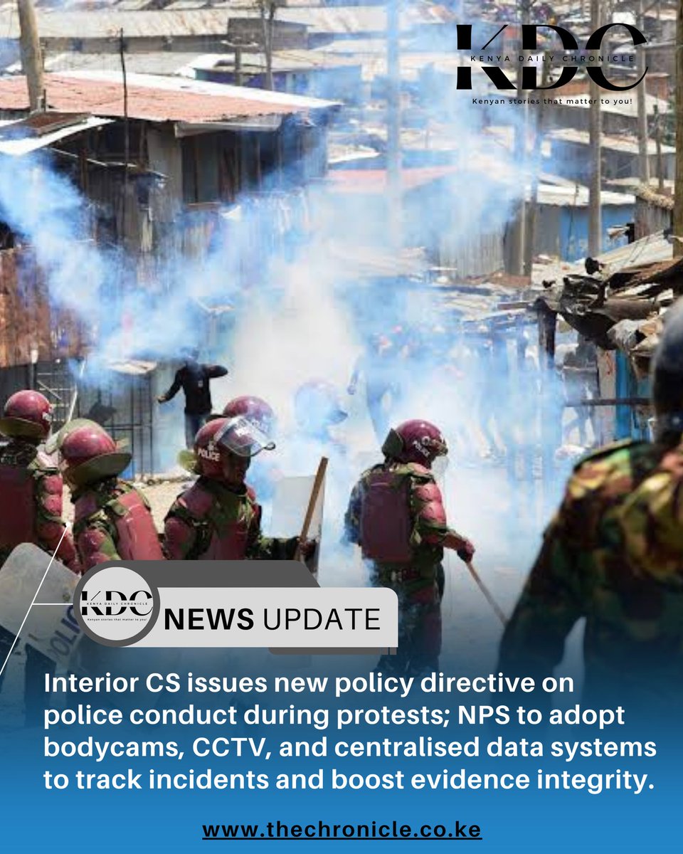 KenyaChronicle's tweet image. Police officers must use the minimum force necessary, with firearms reserved for life-threatening situations. De-escalation training is mandated to equip officers with skills to defuse volatile situations without resorting to violence.
