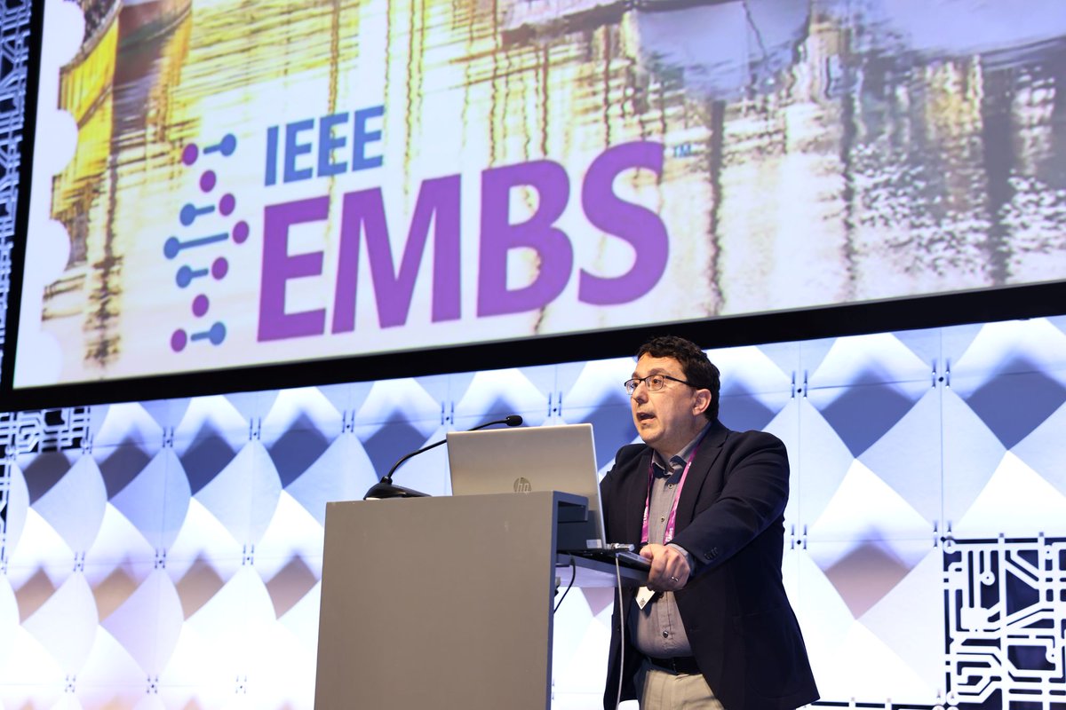 IEEEembs's tweet image. We wrapped our final day of #EMBC2025 with groundbreaking sessions and engaging exhibitions. Plus, hearing from inspiring plenaries by Professor Dario Farina and Professor Dame Molly Stevens.
We hope this conference has been unforgettable for everyone who was able to join us.…
