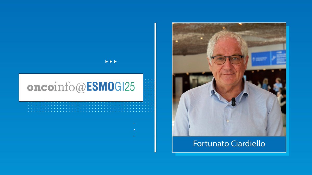 All’ESMO GC 2025  gli aggiornamenti del trial CAPRI -2: quali novità sulla biopsia liquida nel predire la risposta a cetuximab + FOLFIRI nella I linea del carcinoma colorettale metastatico RAS/BRAFV600E wild type? Lo abbiamo chiesto a Fortunato Ciardiello.
oncoinfo.it/congressi/capr…