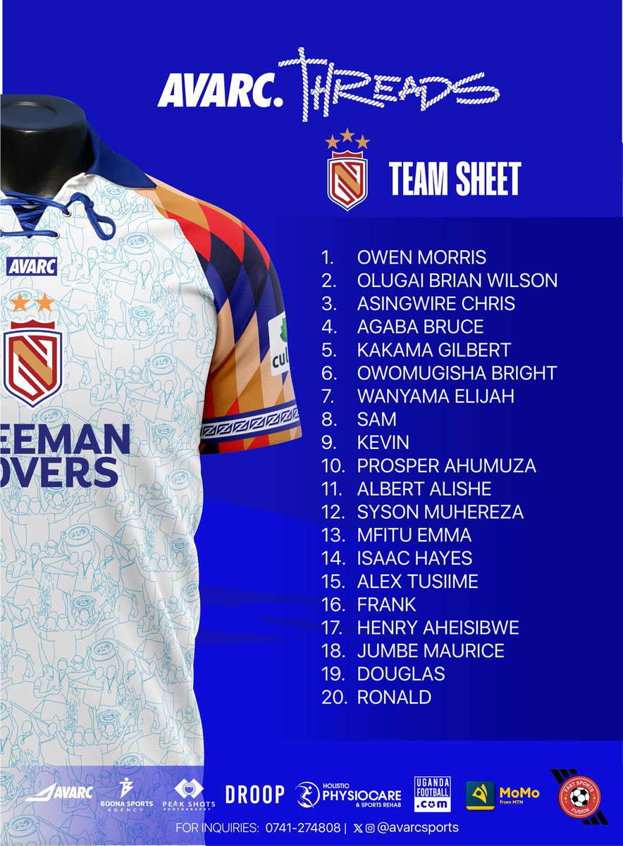 nshera_fc's tweet image. The Squad that will represent us in the #avarcthreads .