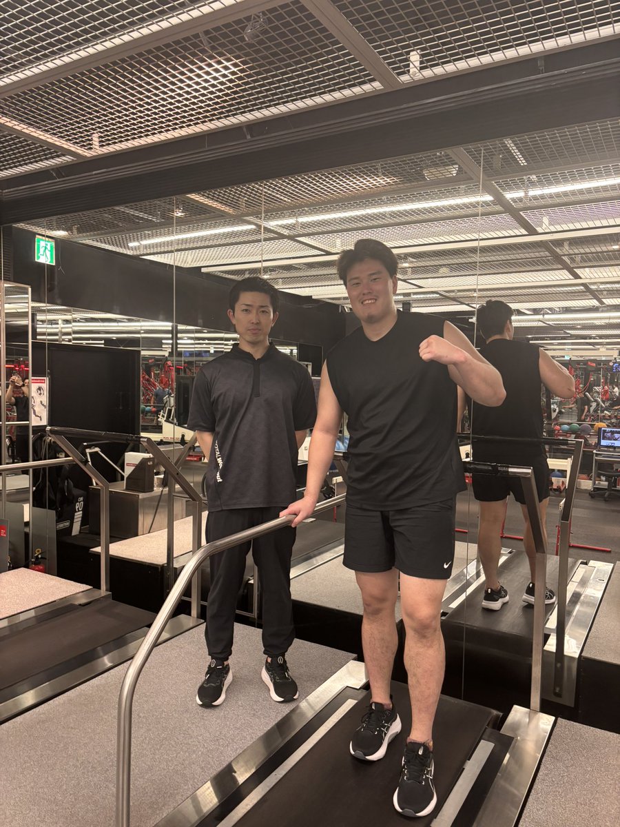 mikiomma's tweet image. 試合前ラストトータル終了☑️
仕上がった🔥