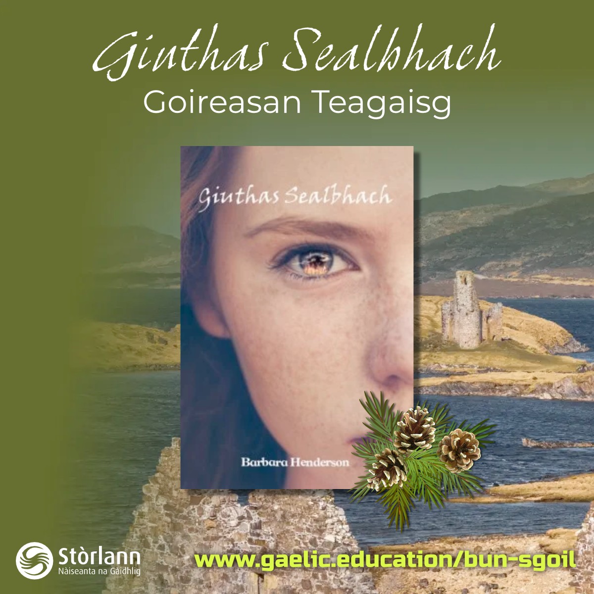 Storlann's tweet image. Giuthas Sealbhach
Goireasan Teagaisg
gaelic.education/bun-sgoil
Am biodh tusa cho treun ’s gun dèanadh tu sabaid?
Nuair a bha baile Seònaid, a bha 12, ann an cunnart, chuir i roimhpe rudeigin a dhèanamh.
Rinn i co-dhùnadh san spot a dh’fhaodadh gach nì a thoirt bhuaipe: a dachaigh,…