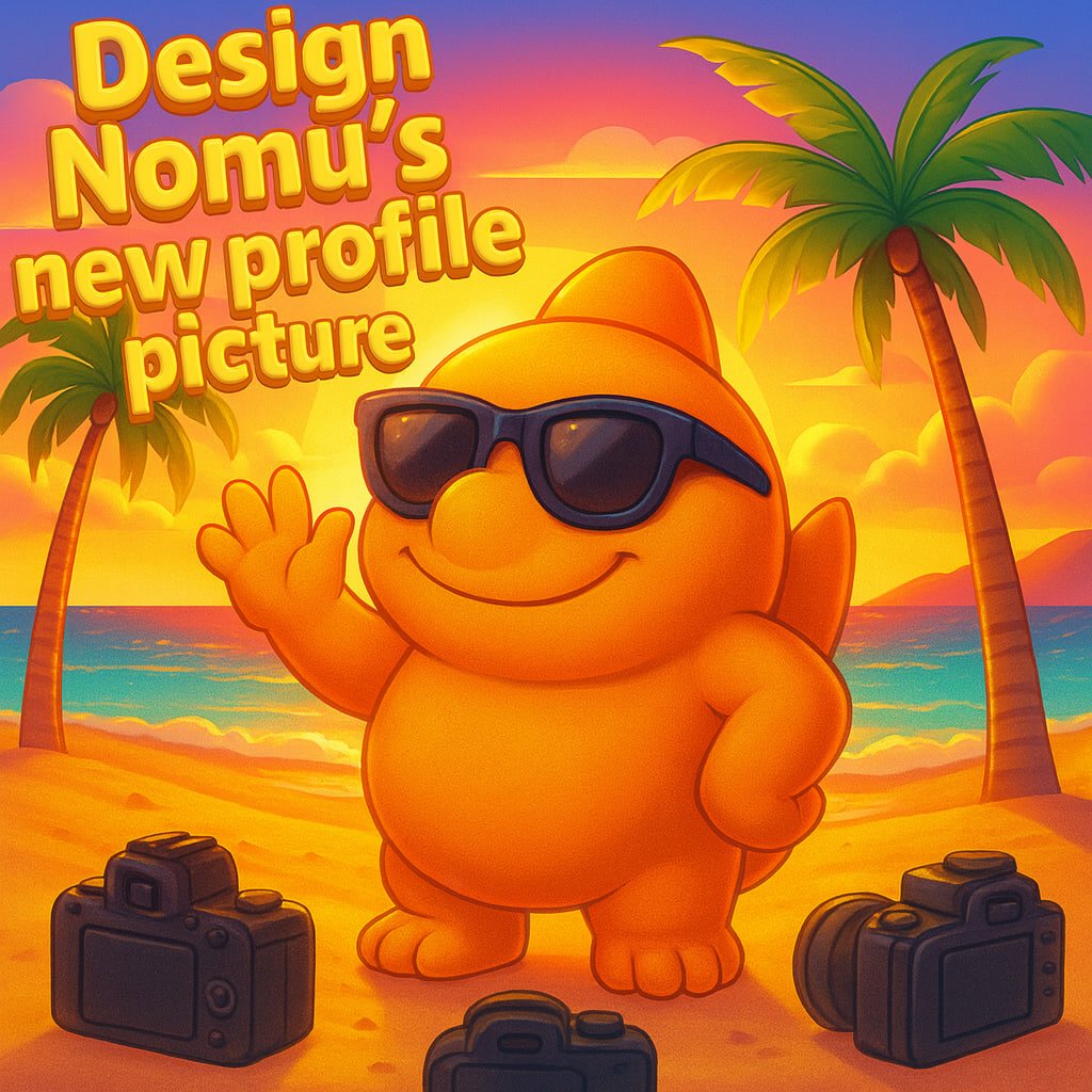 Nomu PFP Contest Community Spotlight! 🐡📸

We launched a challenge to let the community design Nomu’s new Telegram PFP. The submissions are 🔥

Here’s a look at some amazing creations so far 👇

💡Like the posts of the visuals you like, every like increases the artist’s rewards!