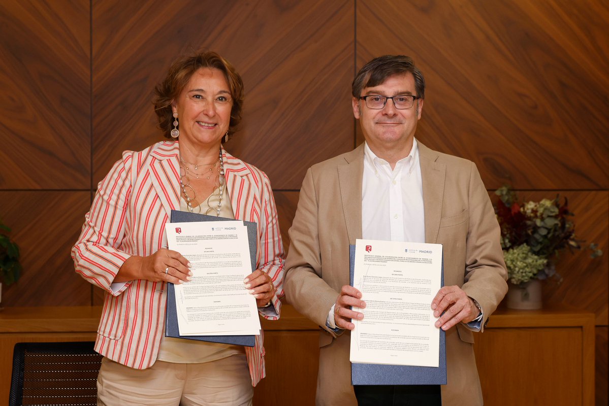 Registradores Decanato Madrid (@decanatomadrid) on Twitter photo Firmado convenio Regenera entre <a href="/decanatomadrid/">Registradores Decanato Madrid</a> y <a href="/MADRID/">Ayuntamiento Madrid</a>
<a href="/Registrador_es/">Registradores de España</a> Firmado convenio Regenera entre <a href="/decanatomadrid/">Registradores Decanato Madrid</a> y <a href="/MADRID/">Ayuntamiento Madrid</a>
<a href="/Registrador_es/">Registradores de España</a>