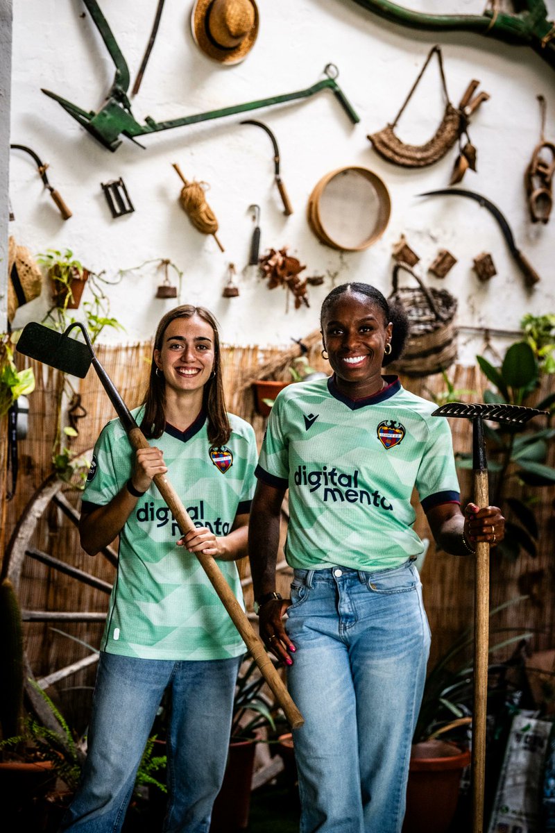 🐸 El #Levante rinde homenaje a la huerta valenciana en su nueva tercera equipación 2025-26