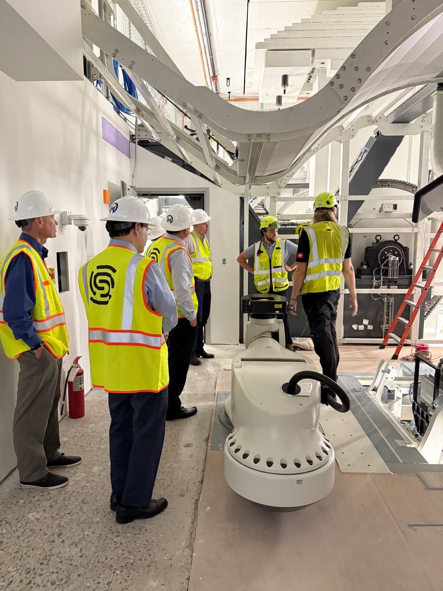 WiltonSimpson's tweet image. Had the chance to check out Moffitt’s cutting-edge proton therapy system and the exciting progress at Speros right here in Pasco County.
They will begin welcoming patients in January 2026! Patients can begin scheduling appointments in October 2025.