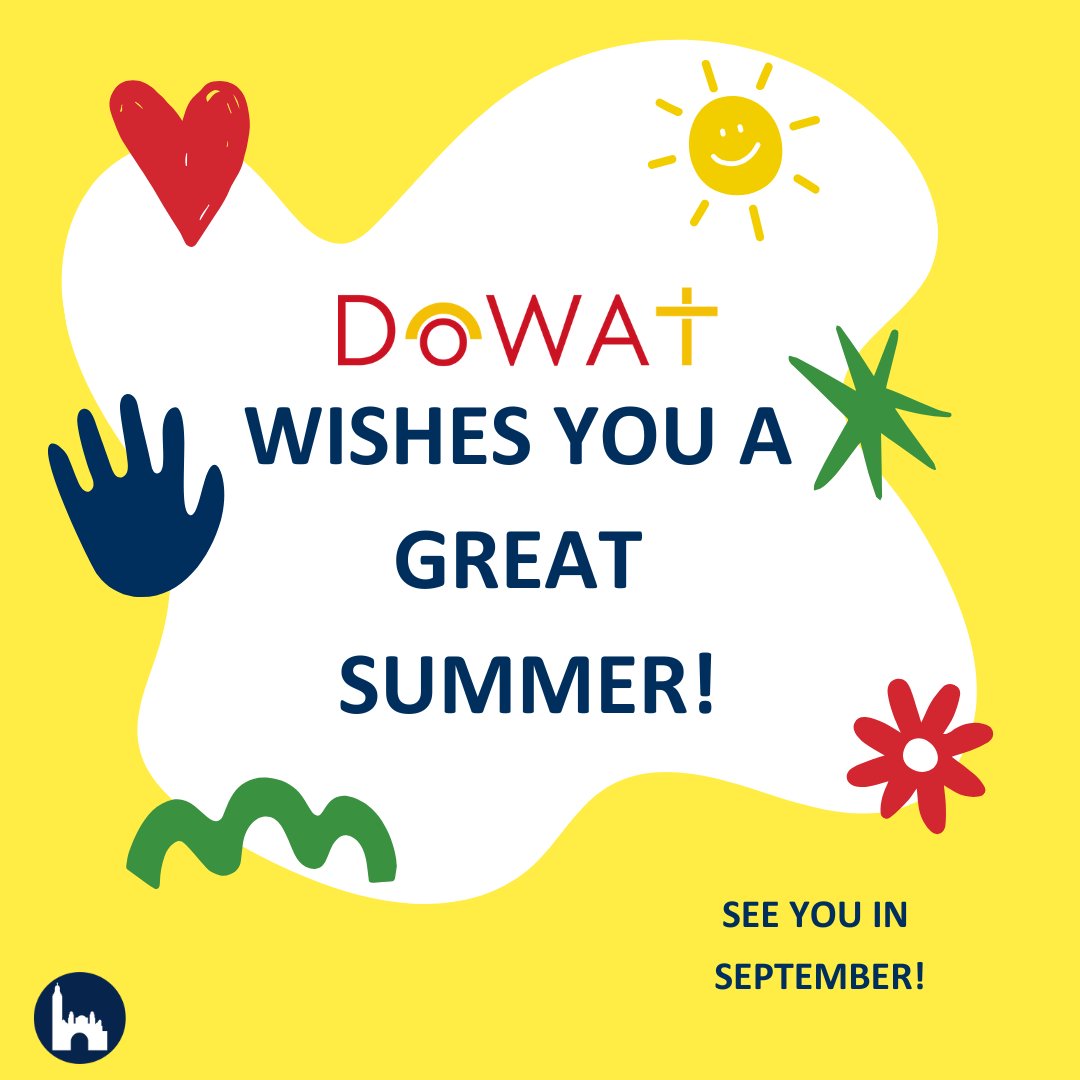 DoWAT wishes you a restful Summer holidays! #summerholidays #education #summer