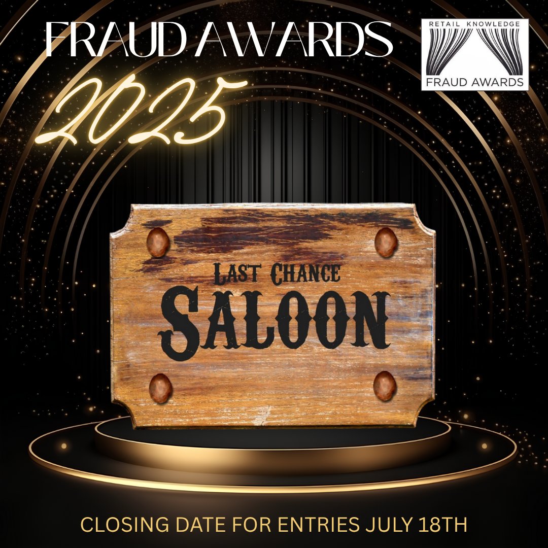 Today is the day! 
🏆 Free to Enter
🏆 Enter as many times as you wish
🏆 Categories for Vendors
🏆 Categories for retailers
🏆 Enter on behalf of yourself or/and others
🏆 Use the 750 word allowance 
retailrisk.com/award/the-frau…