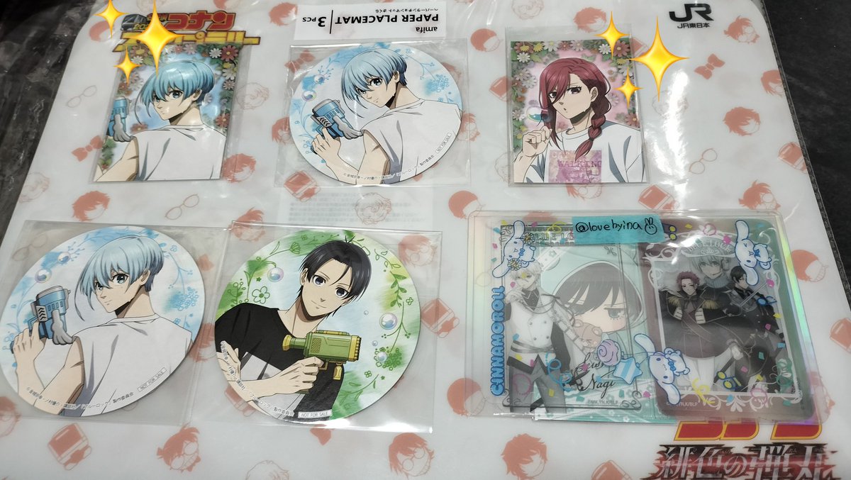 ⚽　ブルーロック　ツリービレッジ　交換　⚽
〈譲〉
　　特典　千切　氷織
　　コースター　潔　氷織　
〈求〉
　　特典　凪

☆都内手渡し、郵送可（週末お声掛け＋30〜1時間程で現地可　*要確認）平日ALT
☆ご希望特典1＋ご希望コースター1⇔凪特典1　可

宜しくお願い致します。