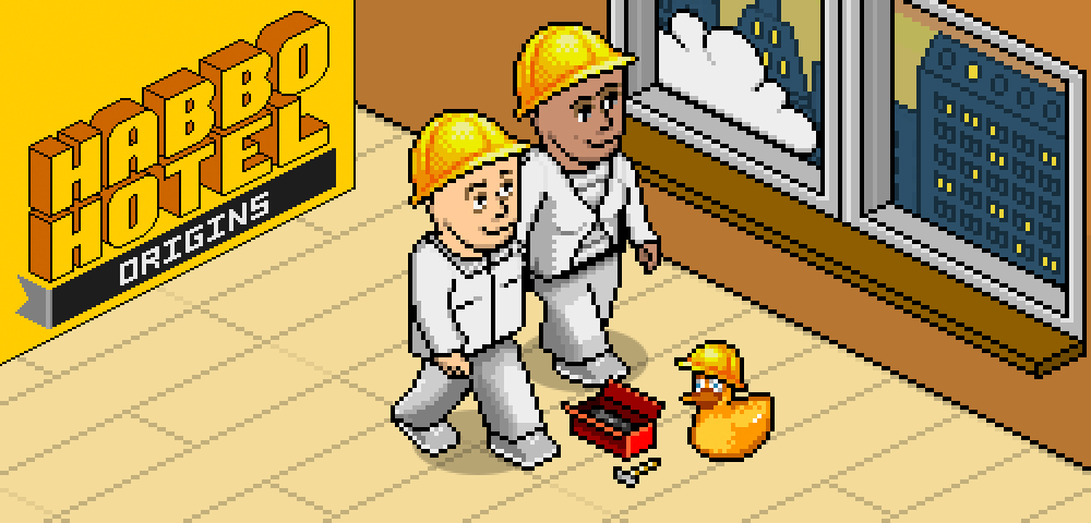 ✨ FRIDAY GAME UPDATE ✨

we just released three new things in Habbo Hotel: Origins and they're all bangers:

- new "Sakura" Plasto set for Funky Friday
- brand new personalised bobba word filter (shoutout <a href="/OriginsMatthew/">Matthew</a>)
- Horizons now available via the Room-O-Matic!

🧵⬇️