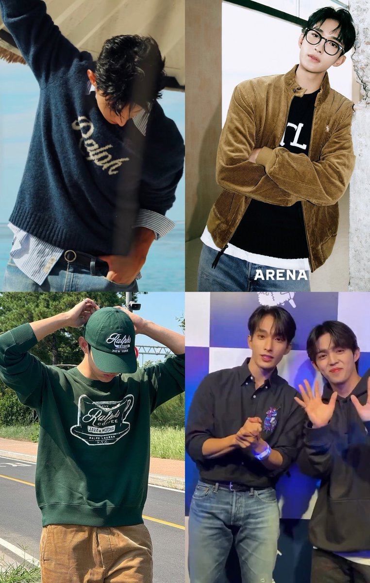 the amount of times dokyeom has modelled and been sponsored by ralph lauren... 😯