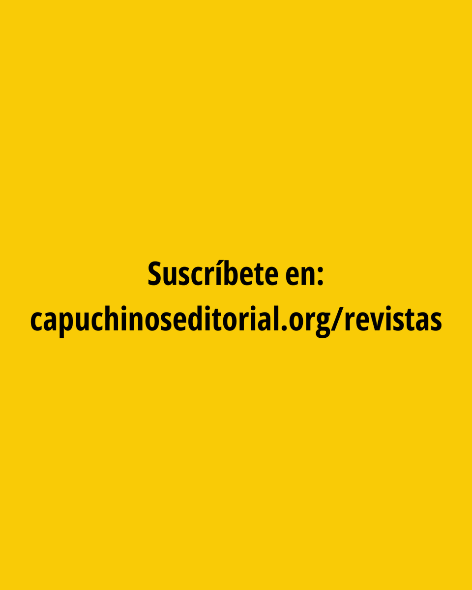 📖 REVISTAS CAPUCHINAS DE JULIO

🟤 Capuchinos Editorial: Perdón de Asís, misión, colegios, vocación
🟤 El Santo: San Antonio en el arte y la devoción
🟤 Mensajero de San Antonio: Paz, alegría y vida
🟤 Evangelio y Vida: Esperanza y Palabra

📲 Suscríbete: capuchinoseditorial.org