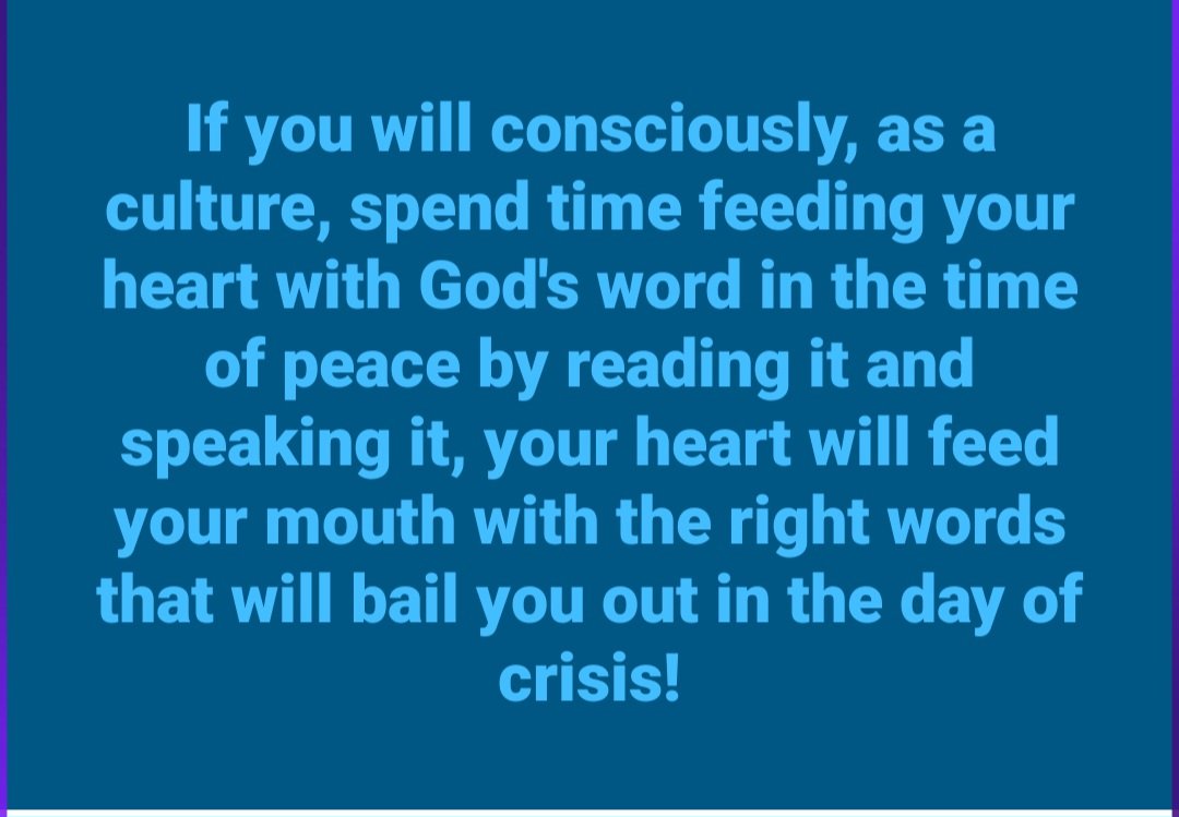 This is worth hearing and doing!