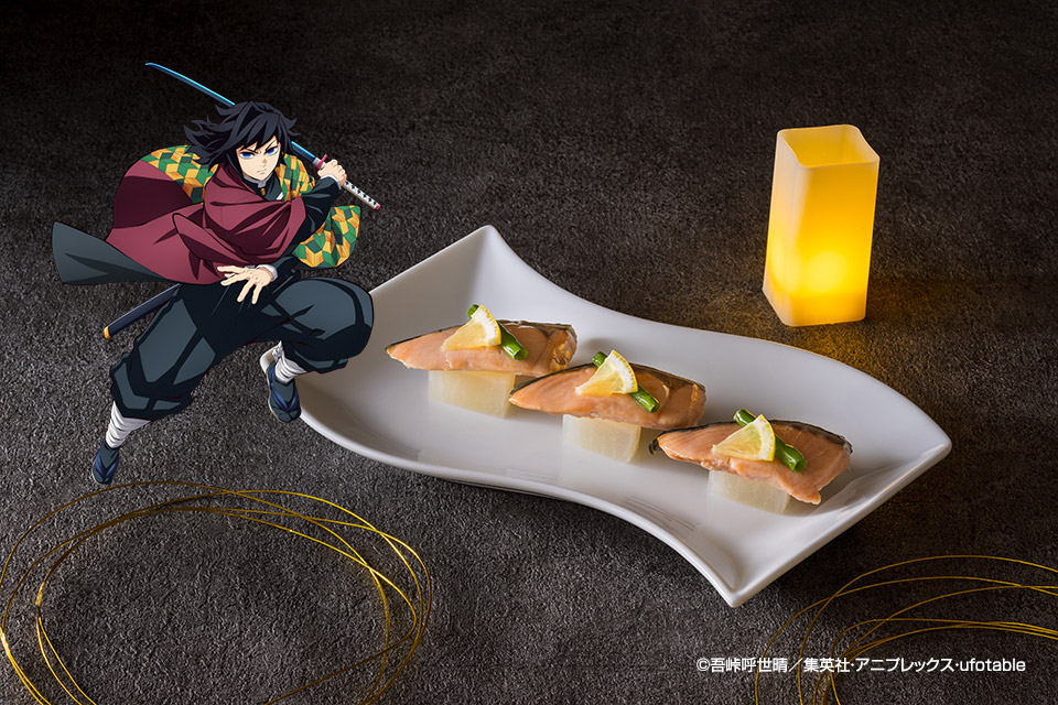 kimetsu_ths2025's tweet image. /
アニメ「#鬼滅の刃」×東急ホテルズ
#冨岡義勇 コラボメニュー!
\
【鮭大根】
義勇の好物である鮭大根をテーマにしたメニュー!
羽織の色を彷彿とさせる葱とレモンをあしらいました。
🔻特設ページ
tokyuhotels.co.jp/restaurant/pla…
