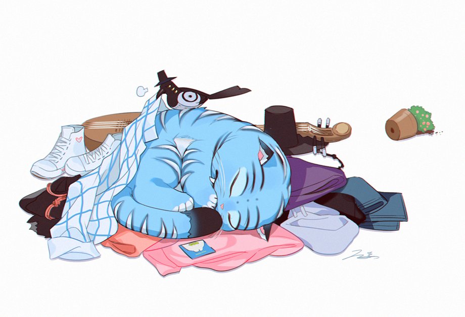 🩵The cat that misses his dad 🩵#KPOPDEMONHUNTERS