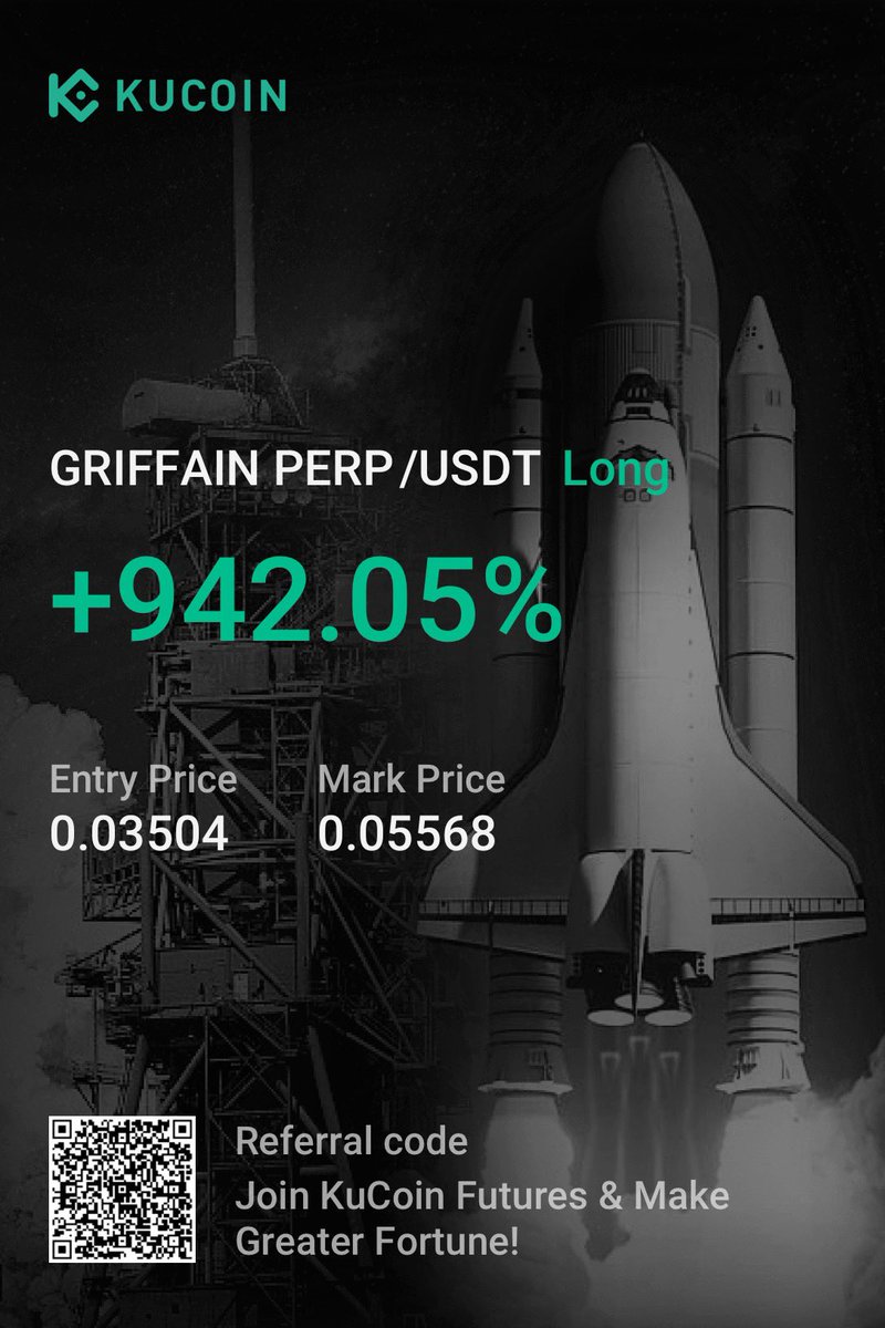 Woke up and felt like taking some profits across the board so I did. 

Fear &amp; Greed index approaching extreme greed. 

$PEPE $POPCAT #GRIFFAIN
