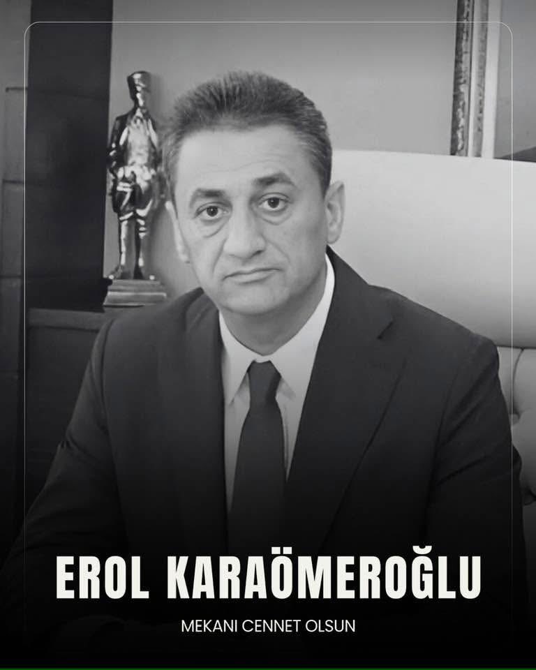 Sivas’da geçirdiği trafik kazası sonrası vefat eden Vali-Mülkiye Başmüfettişi Erol Karaömeroğlu’na Allah'tan rahmet, yakınlarına, sevenlerine ve mülki idare camiamıza başsağlığı dilerim. 
Ruhu Şad, Mekanı cennet olsun.