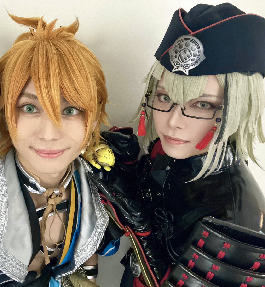 takeru_minato's tweet image. 舞台『刀剣乱舞』 士伝 真贋見極める眼
9日目ありがとうございました!
本日は石田くんのログインボイスでしたね‼️
開演時の楽しみの一つです。
浦島虎徹と!
かめきちと一緒でかわいい🥰
#浦島虎徹 #石田正宗 #刀ステ #刀剣乱舞