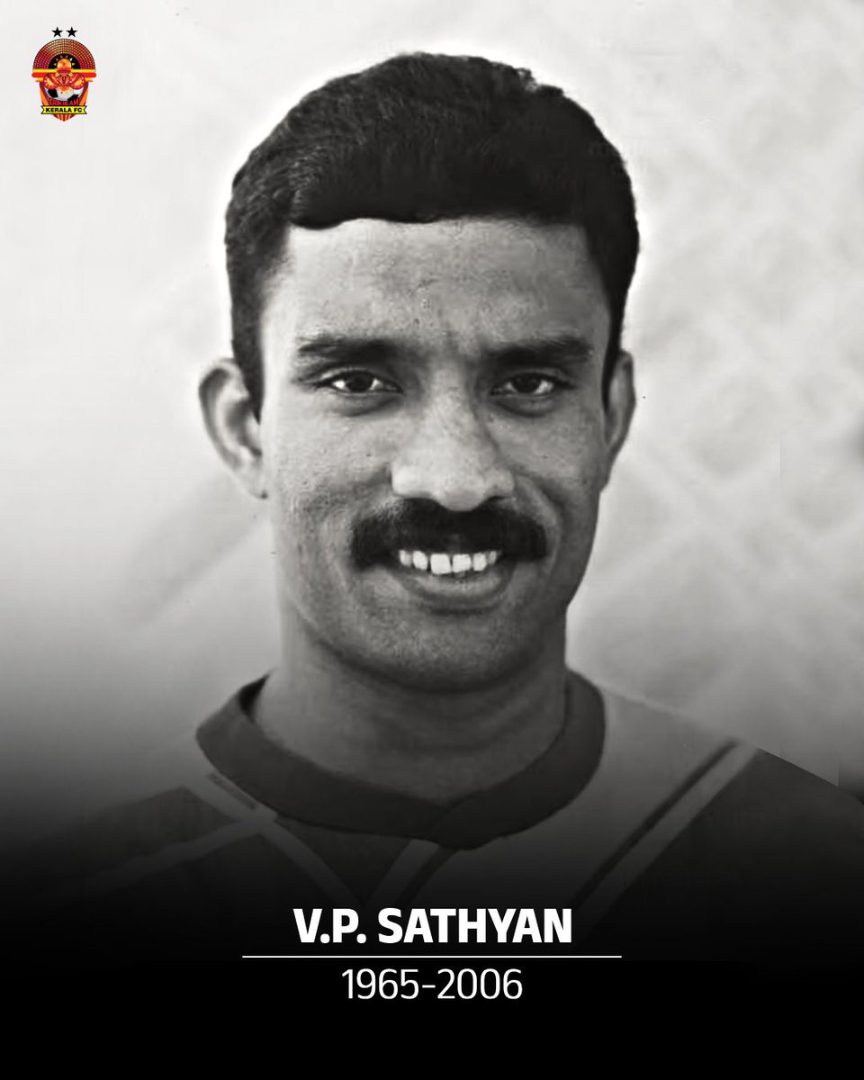 Paying tribute to V.P. Sathyan on his death anniversary. 🙏
Thank you for your immense contribution to Indian football – your legacy will live on forever!

#gkfc #malabarians  #Indianfootball #gokulamkeralafc