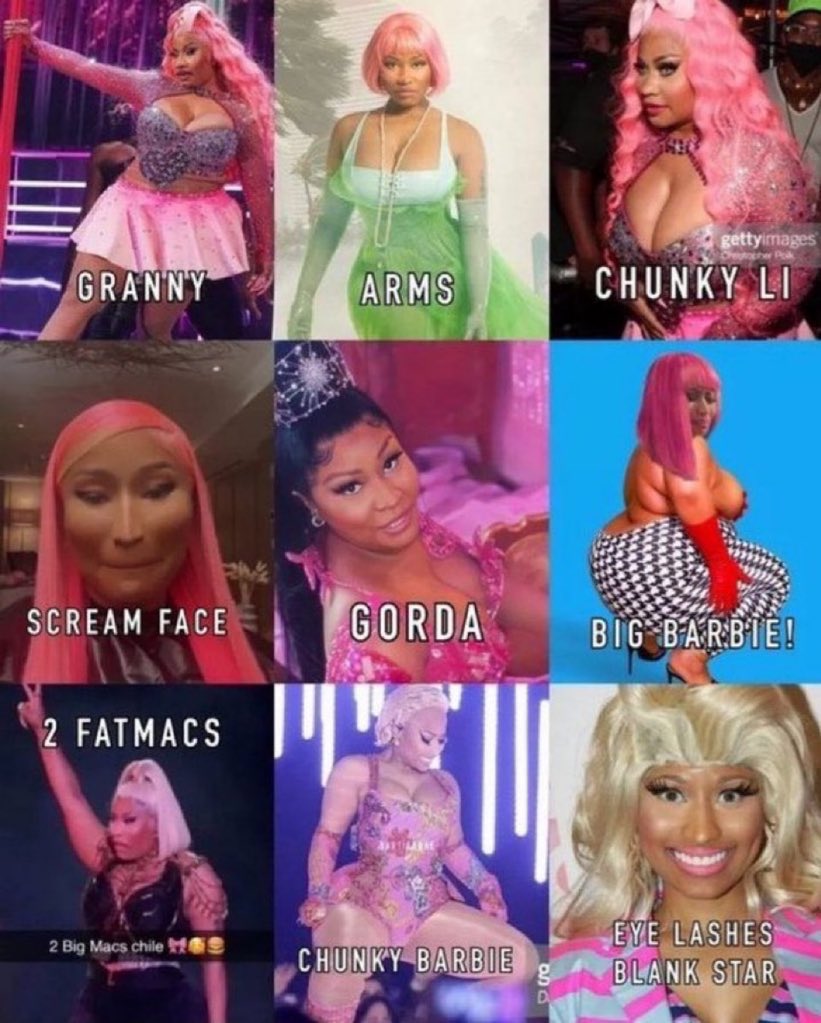 VADZHIOKUCHI's tweet image. Which alter ego should Nicki use against Demoree?