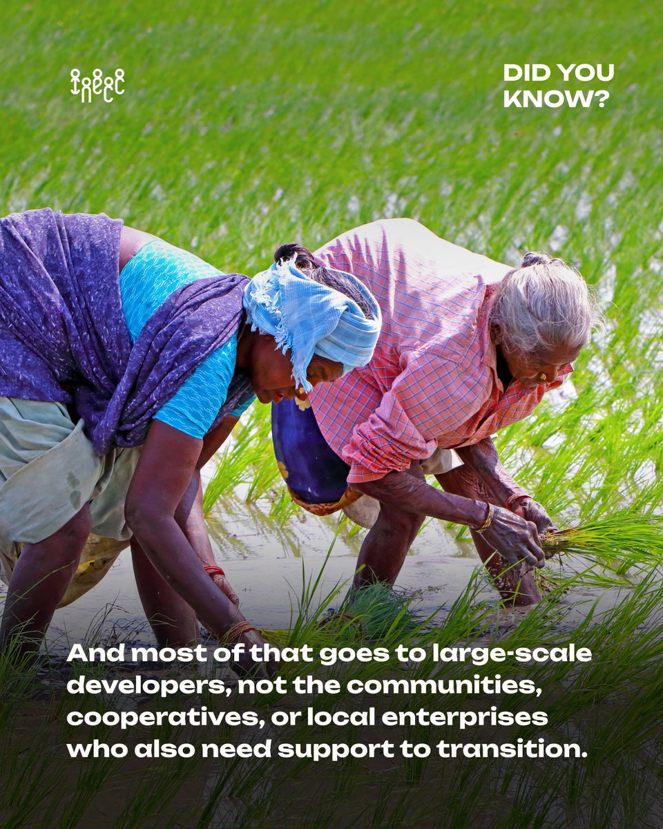 India needs $10.1 trillion to go net-zero by 2070.
So far? Just $13 billion committed to clean industry.
This isn’t just a funding gap, it’s a justice gap.

Who gets left out? Who decides?

State of Climate Finance in India — coming soon from INECC. #DidYouKnow