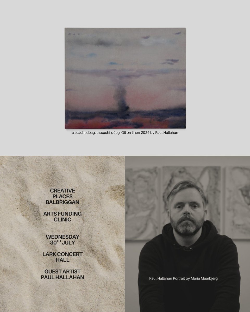 Creative Europe IE (@cedcultureie) on Twitter photo Creative Europe Desk Ireland Culture & MEDIA offices and <a href="/fingalarts/">Fingal Arts</a> will join Creative Places Balbriggan for an Arts Funding event on Wednesday, 30th July in <a href="/TheLarkDublin/">The Lark</a>
Plus artist Paul Hallahan on <a href="/CultureMovesEU/">Culture Moves Europe</a> funding for creatives.
Register tinyurl.com/yeywsc24 Creative Europe Desk Ireland Culture & MEDIA offices and <a href="/fingalarts/">Fingal Arts</a> will join Creative Places Balbriggan for an Arts Funding event on Wednesday, 30th July in <a href="/TheLarkDublin/">The Lark</a>
Plus artist Paul Hallahan on <a href="/CultureMovesEU/">Culture Moves Europe</a> funding for creatives.
Register tinyurl.com/yeywsc24