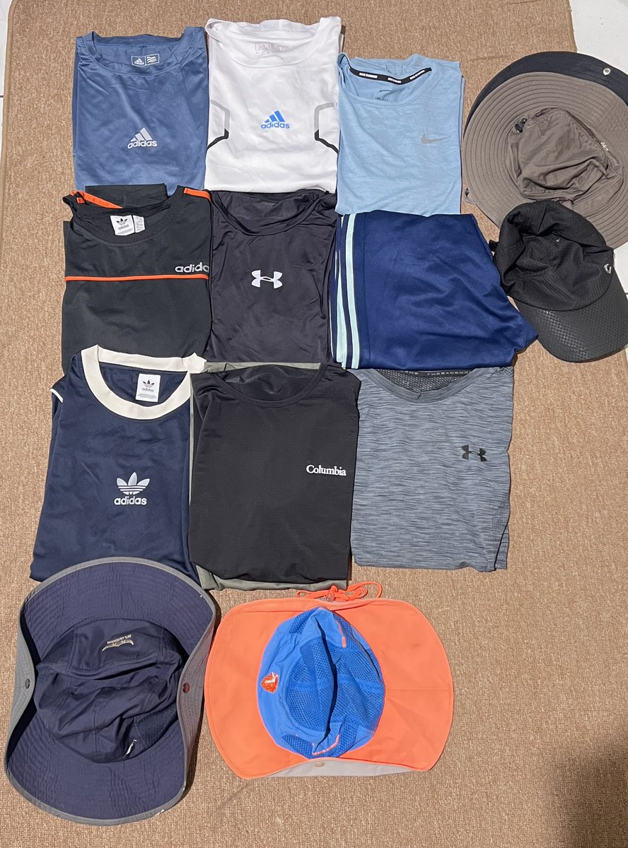 haii aku mau jual baju dan celana olahraga &amp; mendaki start 10k aja yaaa

seperti biasa ada free juga buat yg, like dan Rt post an ini🫶🏻

mostly dari brand yaa, ada adidas,TnF, Nike ,UA dll🥶

🏡tangerang
🛒 CO oren freeongkir / COD

boleh reply ya selesai upload aku like💓