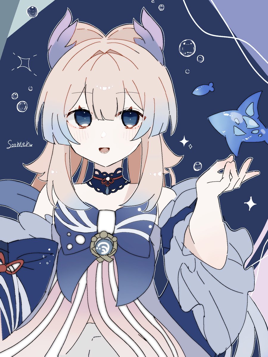 monaka9030's tweet image. そういえば巫女さんだったね
 #原神