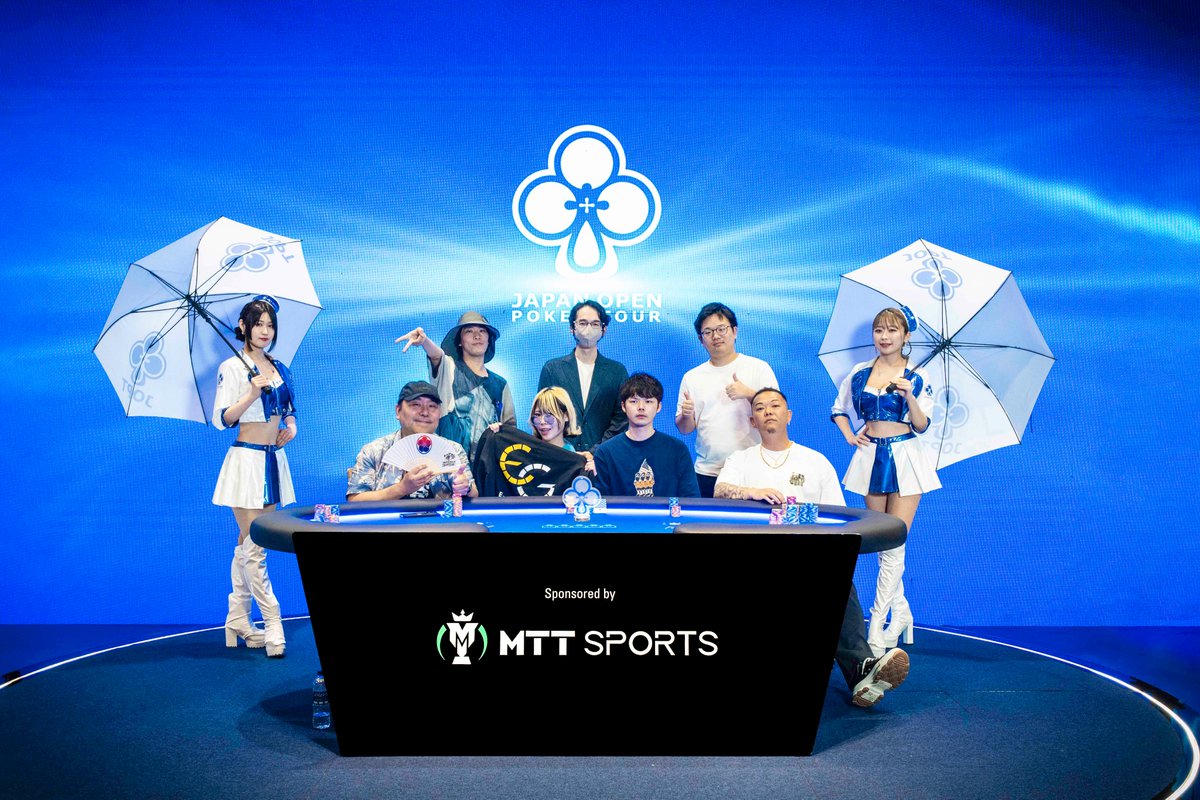 japanopenpoker's tweet photo. 【#17 FL B.E.A.S.T.+】

ついにFTになりました！
見事勝ち残ったプレイヤーの皆様です。(敬称略)

1. sakurabe
2. RHYSHA@EGP
3. take26
4. てるな@EGP
5. ロイ
6. si
7. iZ

#JOPT https://t.co/AvxzcP2D8X
