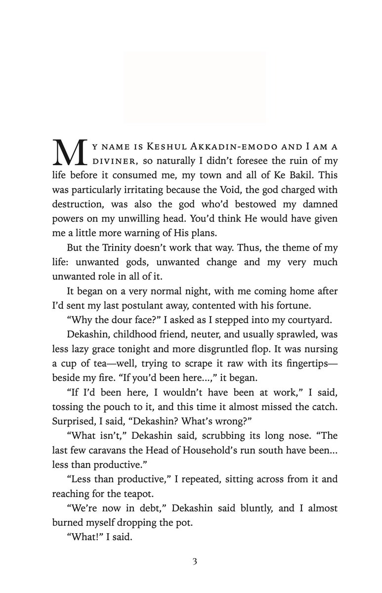 Are we still doing the "first pages" thing? Because that was fun. Here's the first page of Pearl in the Void, one of the books of the Stone Moon Trilogy: