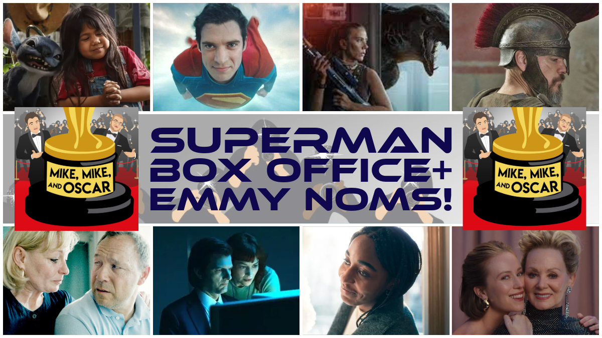 Superman Box Office + Emmy Noms!
soundcloud.com/mikemikeandosc…

Analysis on the Superman Box Office, The Odyssey teaser + early ticket sales and a series by series breakdown of the 2025 Emmy Nominations! #Superman #Emmys2025 #TheOdyssey