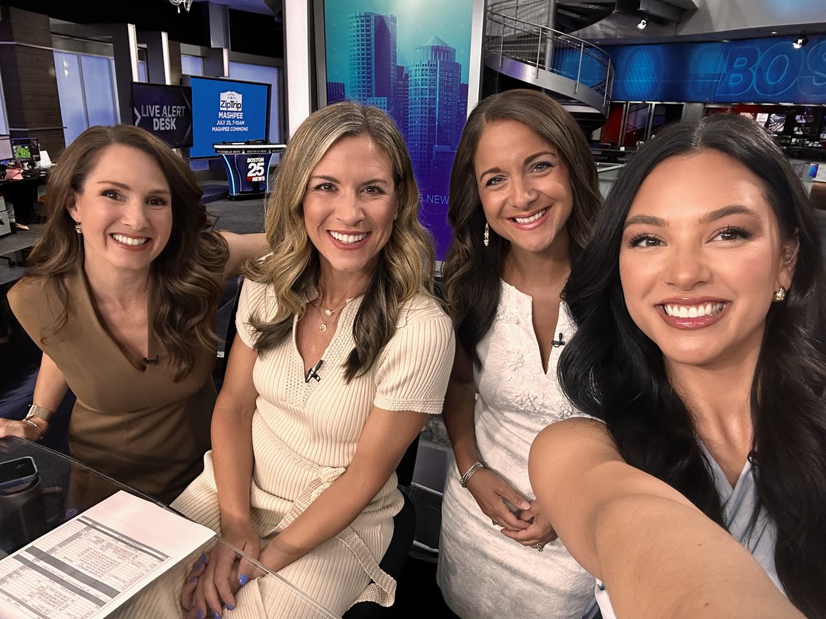 Good morning from the “she show” <a href="/boston25/">Boston 25 News</a> this morning!!! ⁦<a href="/ksullivannews/">Kelly Sullivan</a>⁩ ⁦<a href="/CatherineNews/">Catherine Parrotta</a>⁩ ⁦<a href="/NicoleGabeTV/">Nicole Gabe</a>⁩