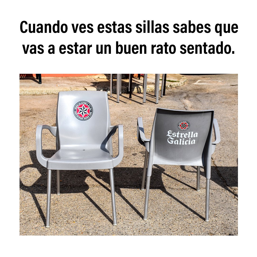 Se está muy a gusto.