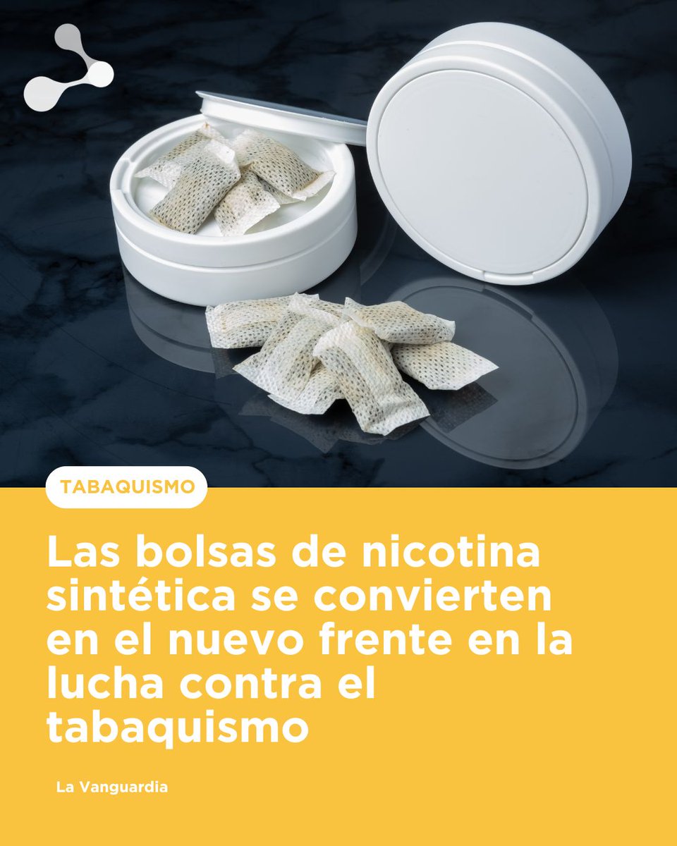 gecp_org's tweet image. ⭕Las bolsas de nicotina sintética están arrasando entre los jóvenes.
➡️ Parecen inofensivas, pero algunas contienen tanta nicotina como 25 cigarrillos
⭕ No llevan tabaco, por eso no están reguladas
👉 Se consumen sin restricciones, sin control, sin advertencias
🗣️ “No ayudan a…
