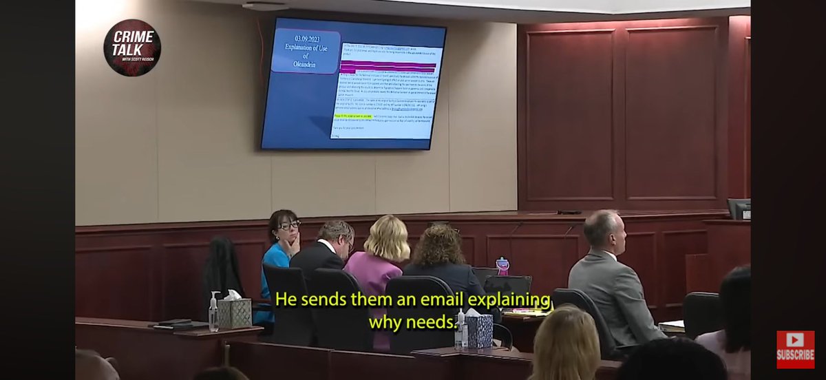 CubicZpainter's tweet image. James Craig trial post 4
He buys 12 bottles of Visine, orders cyanide and oleander(a deadly plant)
