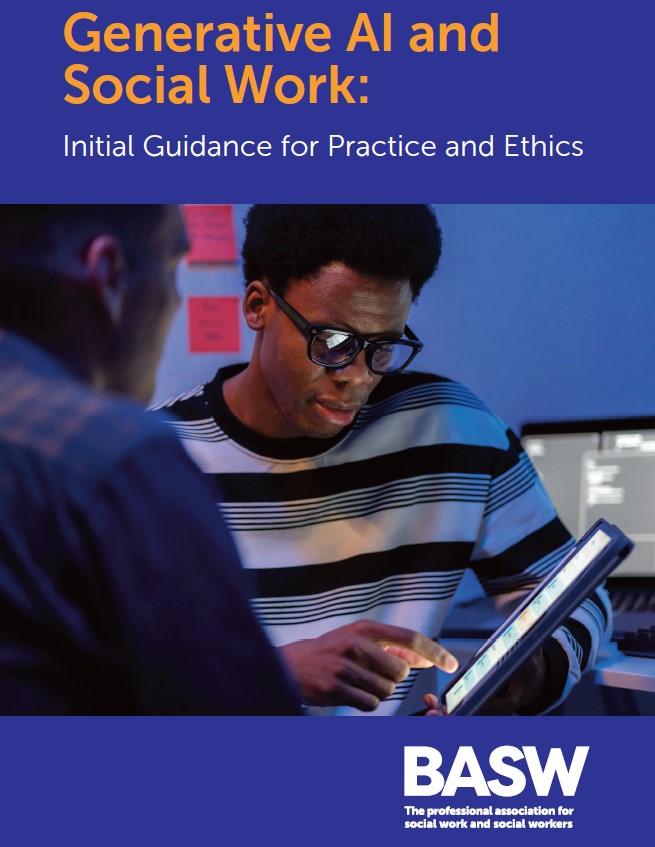 BASW_UK's tweet image. 🤖 Our Artificial Intelligence hub has a multitude of resources and information relating to use of generative AI in social work practice.
Exclusively for BASW members, the hub offers ethical guidance and considerations for practice.
Find out more 🔗 basw.co.uk/about-basw/cam…