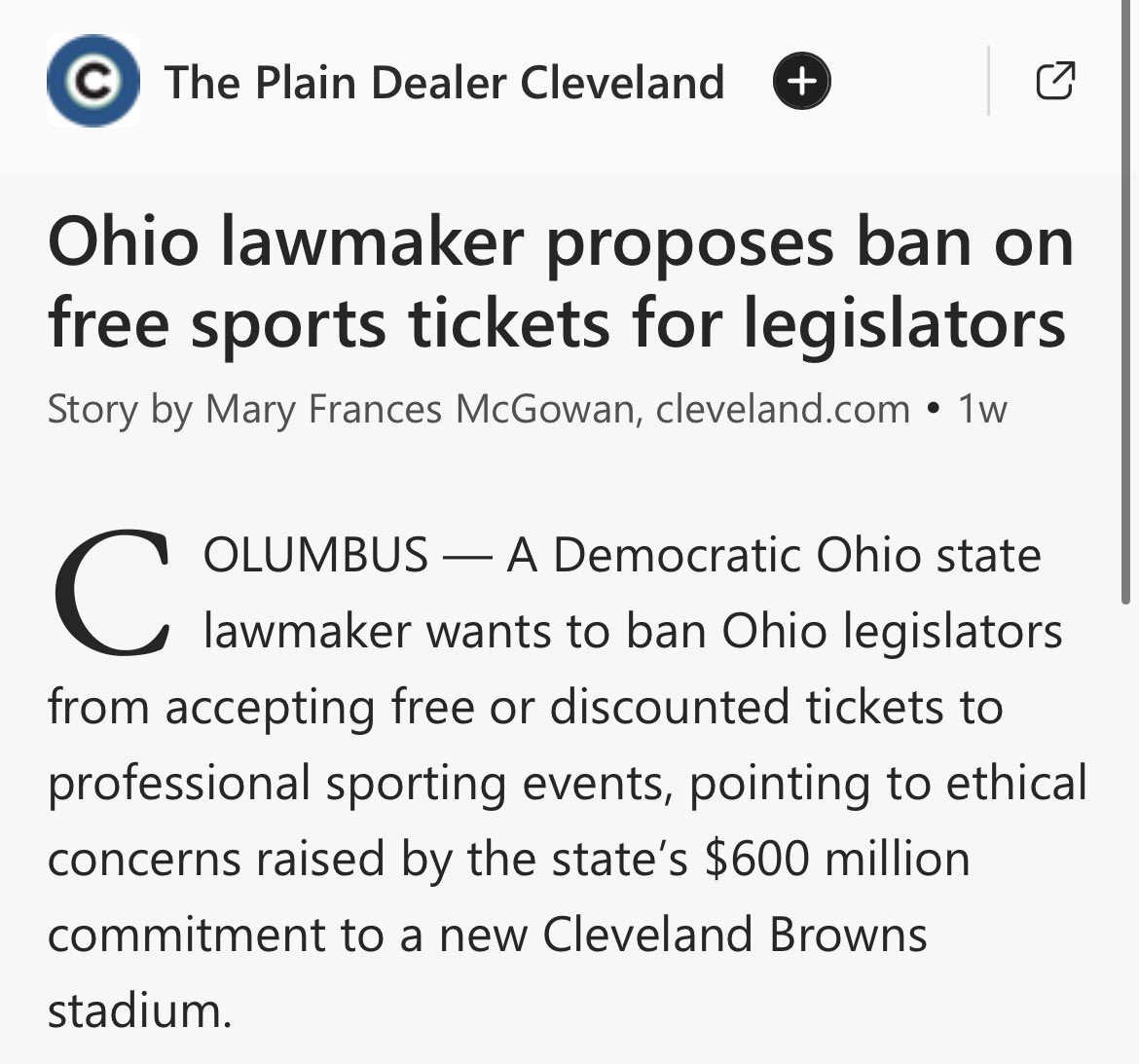 BrennanforOhio's tweet image. This isn’t a partisan issue; it’s about restoring trust and setting clear ethical standards.
msn.com/en-us/sports/n…