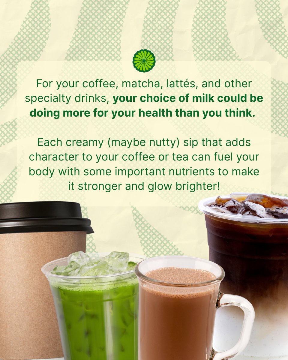 ologistph's tweet image. Yummy, creamy, white...and it comes from different sources! 🍼 Our go-to cafés serve our fave drinks with dairy substitutes. And even if you might have a staple by now, check out what might be the best for you, milk drinkers! 🤤🥛#OlogistPH #ScienceOnYourWavelength #SciencePH