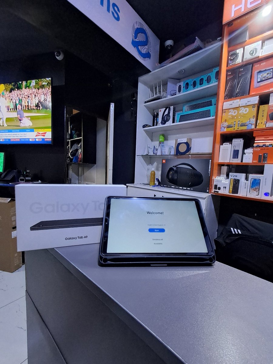 elec_ke's tweet image. Product of the day #ELECMERT
Samsung TAB A9@.Kshs.14,500
Full Cover@.Kshs.1,500
Specs:
Display:8.7&quot;. TFT LCD
Processor:Helio G99 +(6nm)
RAM:4GB
ROM:64GB
Main:8MP
Front:2MP
Conn:Dual sim,3G,4G,LTE,Wi-Fi,BT 5.3
Battery:5100mAh(15W)
OS:Android 13 upgradable to Android 14, One UI 6.1