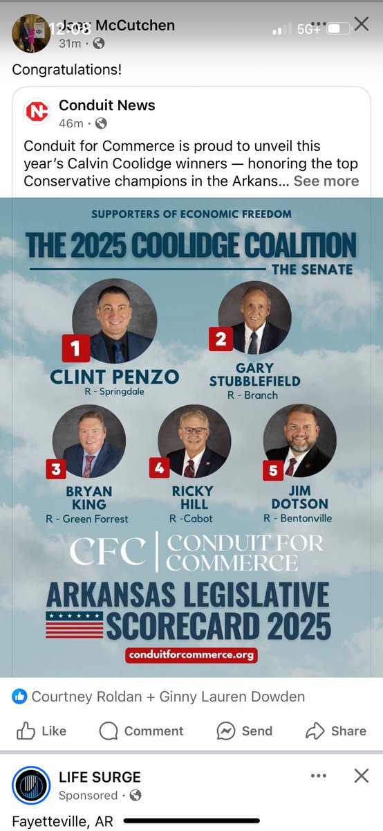 Colt_Shelby's tweet image. Looky there they are all against the mega prison except 1. @JimDotson_ do better #5. Great job to @ClintPenzo @GaryforArkansas @BryanBKing @VoteRickyHill