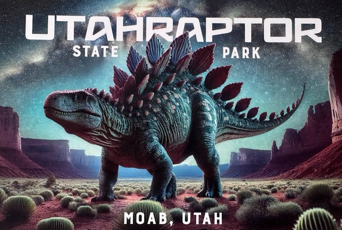 Paleojim's tweet image. Still cannot get over how bad this ai generated postcard is!