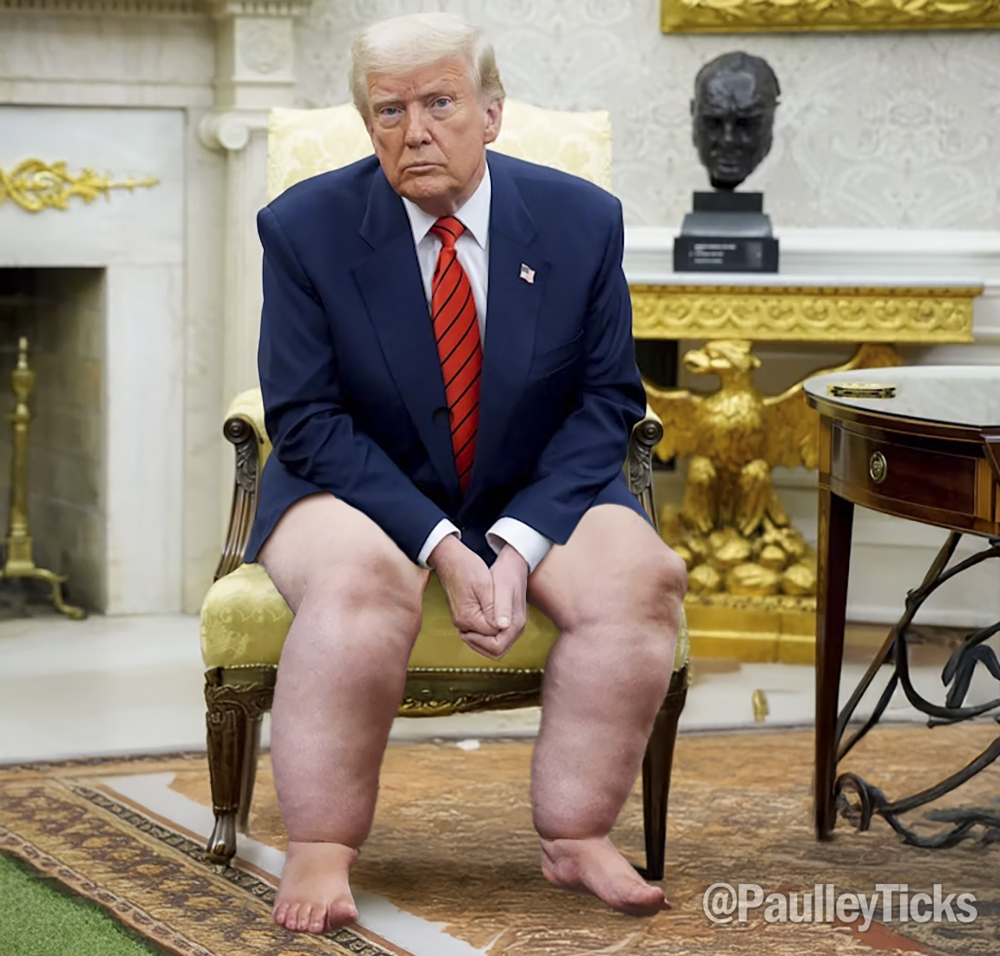 Not to be disrespectful to the President of the United States, but I think it's time we started talking about the elephant in the room.